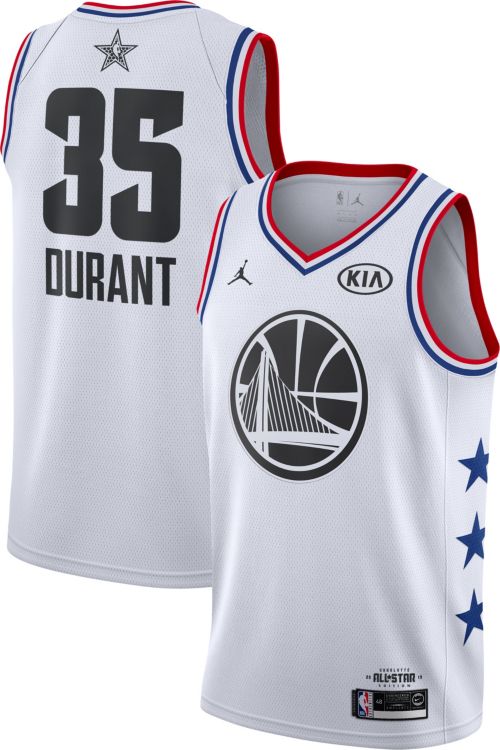 Jordan 2019 All-Star Game #35 Kevin Durant White Dri-FIT Swingman Jersey - Zenithce