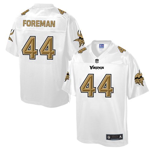 Vikings #44 Chuck Foreman White Pro Line Fashion Game Nike Jersey - Zenithce