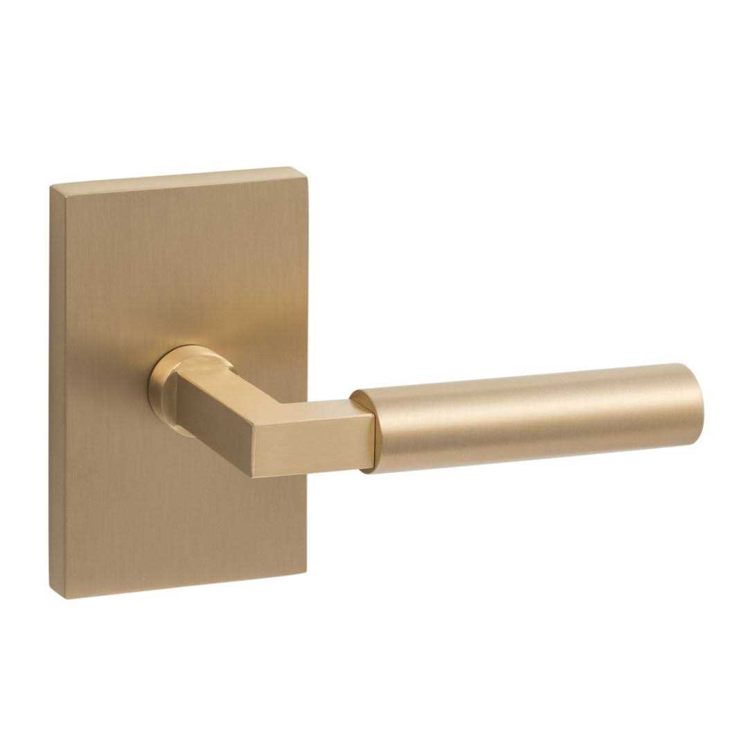 Sure-Loc Hardware LV100  Door Lever with Levanto Dummy Rosette Finish - Zenithce