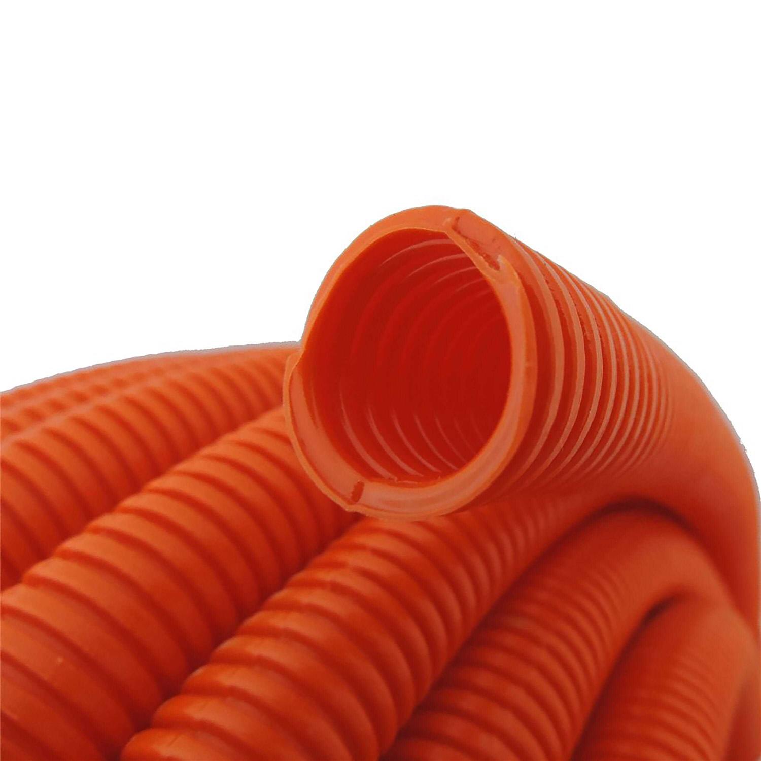 Hydromaxx 1/2 in. x 50 ft. Black Non Metallic Flexible Liquid Tight Electrical Conduit with Fittings LT012050FB - Zenithce