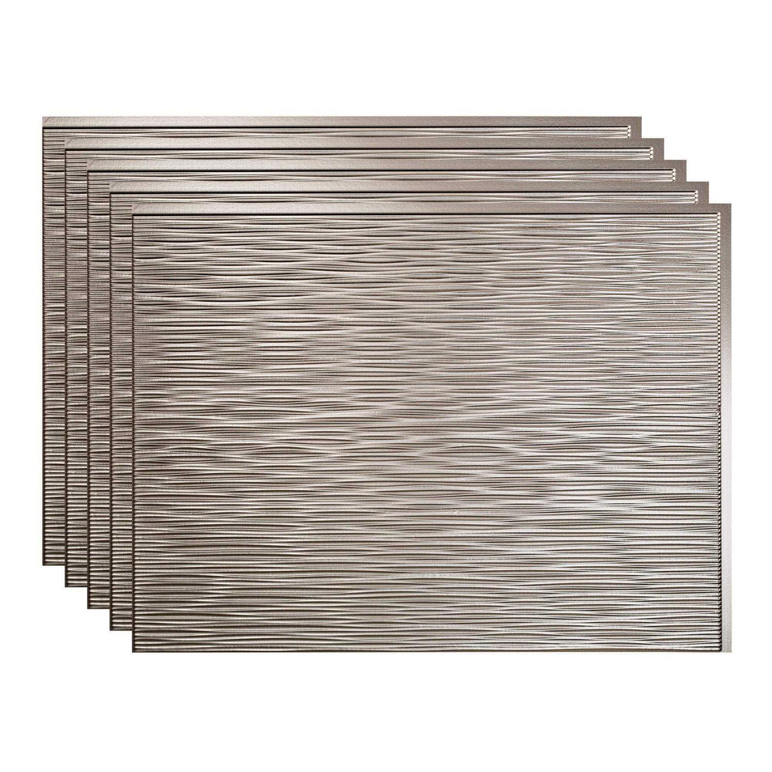 Fasade Rib Decorative Vinyl Backsplash Panel - Zenithce