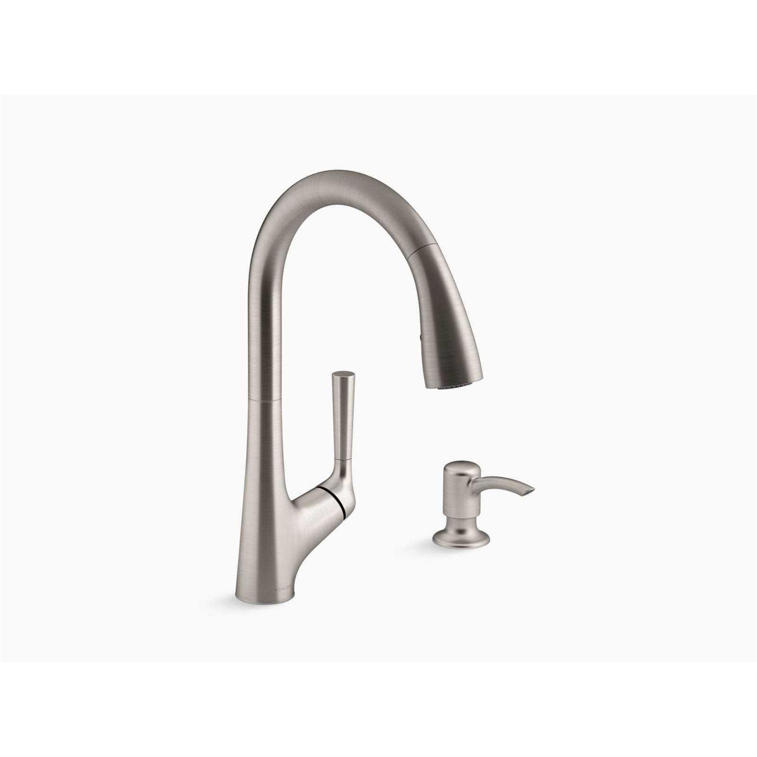 Kohler R72247-SD-VS Cardale Pull-Down Kitchen Faucet - Zenithce