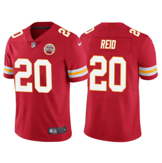 Kansas City Chiefs #20 Justin Reid Red Vapor Untouchable Limited Stitched Jersey - Zenithce