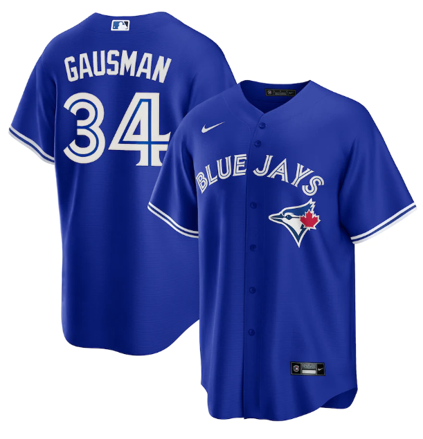 Toronto Blue Jays #34 Kevin Gausman Royal Cool Base Stitched Jersey - Zenithce