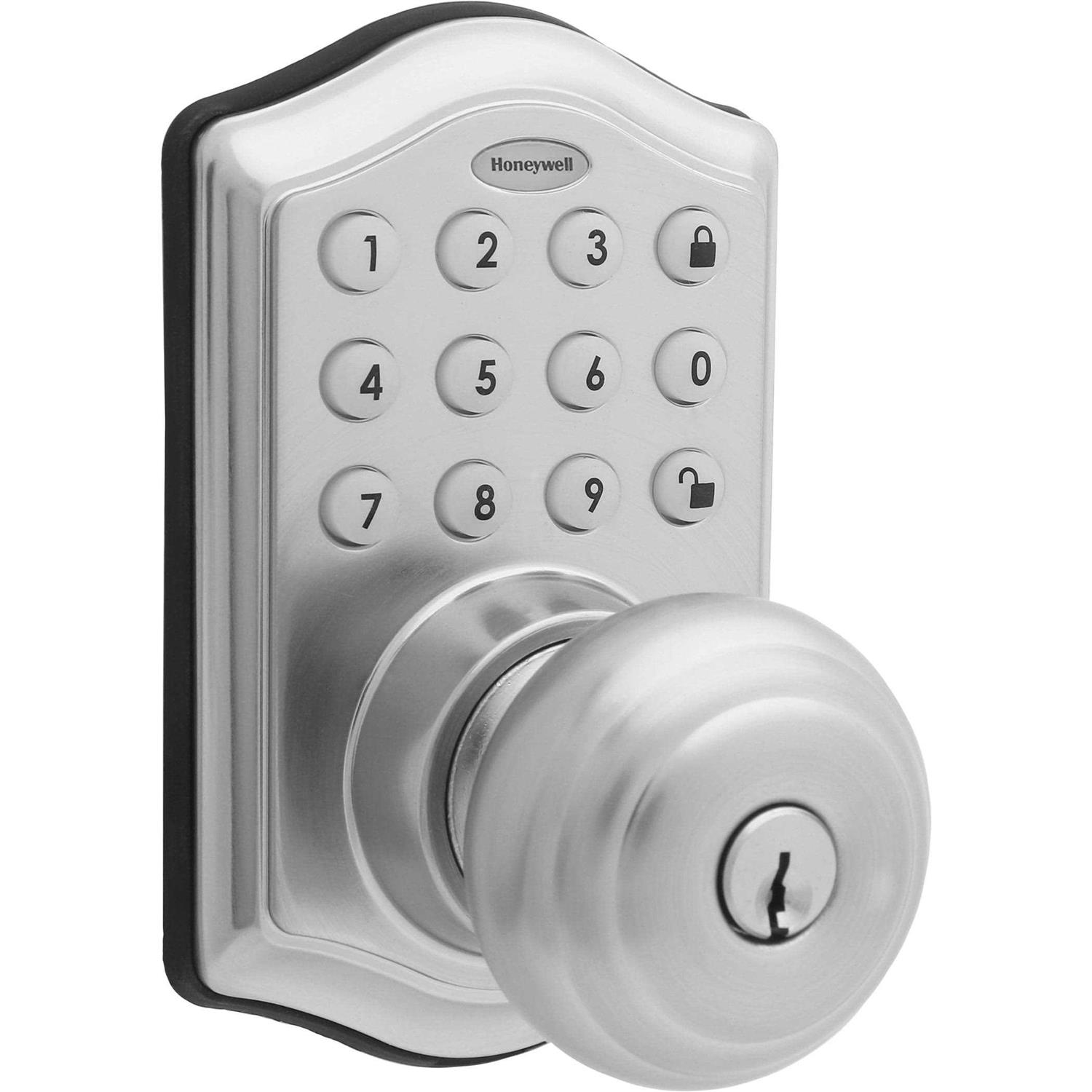 Honeywell Electronic Entry Knob Door Lock - Zenithce