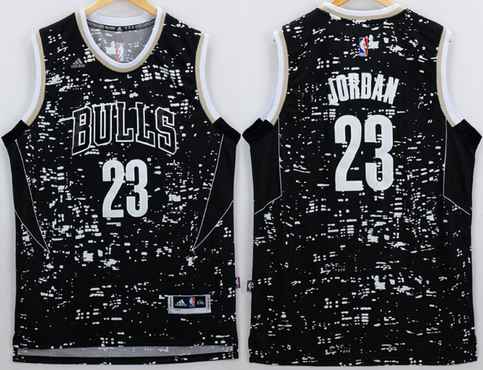 Chicago Bulls #23 Michael Jordan Adidas 2015 Urban Luminous Swingman Jersey - Zenithce