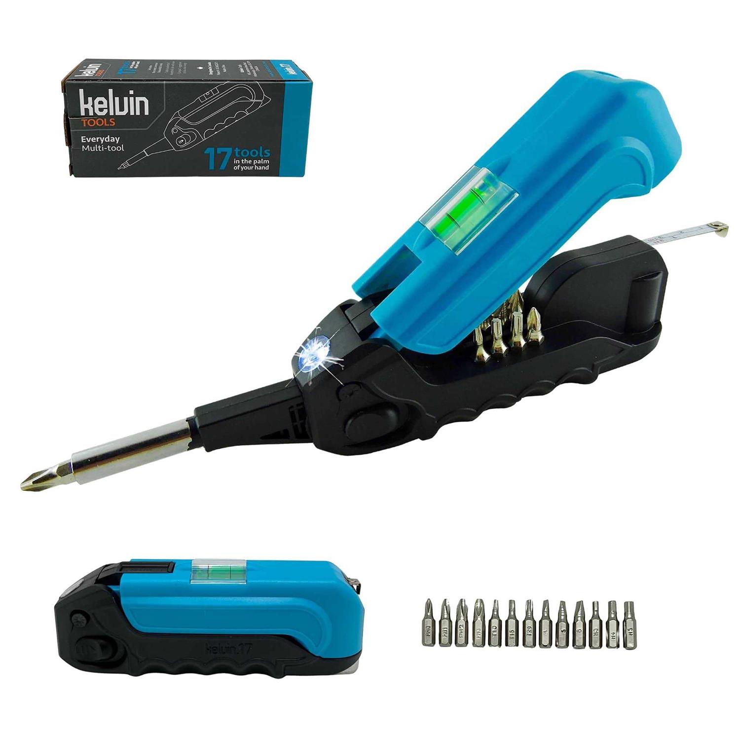 Kelvin Tools Kelvin 17 The Everyday Multi-Tool with Flashlight - Zenithce