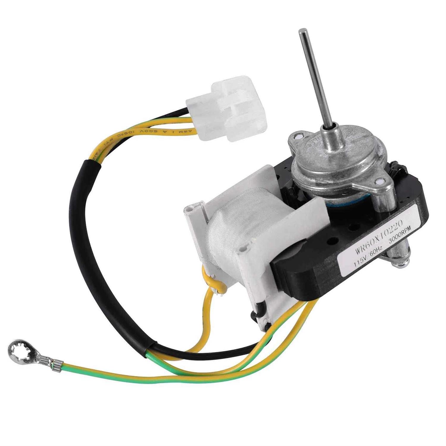 WR60X10074 WR60X10307 Evaporator Fan Motor Replacement Part by Romalon Fit for G-E Hot-Point Refrigerators Replaces 1550741 AP4438809 WR60X10224 - Zenithce