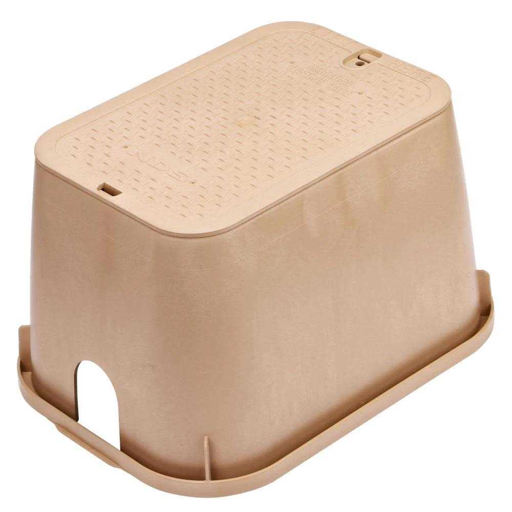 NDS 19-in L x 14-in W x 12-in H Rectangular Irrigation Valve Box 113BC - Zenithce