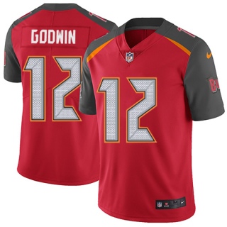Tampa Bay Buccaneers #12 Chris Godwin Red Vapor Untouchable Limited Stitched Jersey - Zenithce
