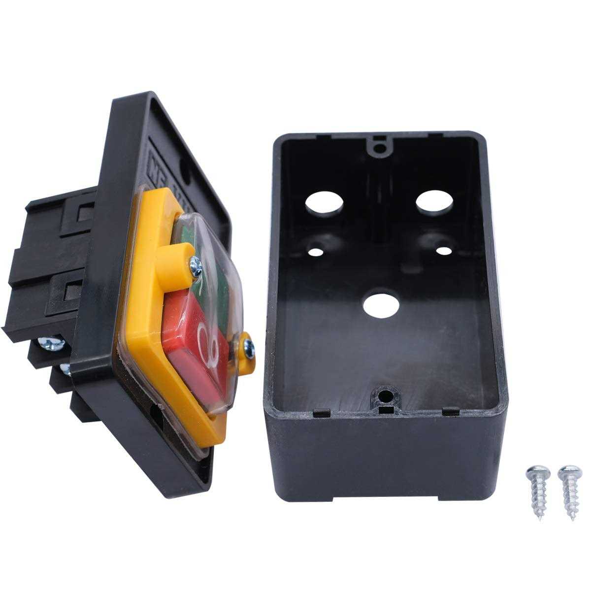 mxuteuk Rain Proof Up-Down Switch Control Station Crane Pendant Hoist Push Button Switch Momentary COB61-Up-Down - Zenithce