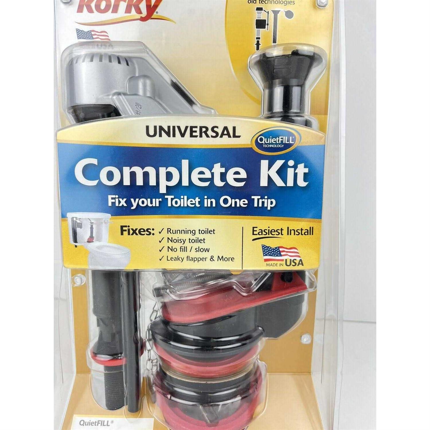 Korky Chrome Universal Toilet Handle - Zenithce