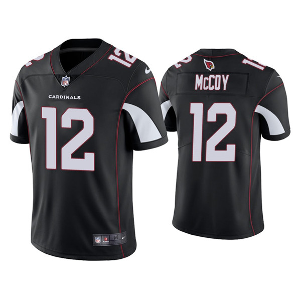Arizona Cardinals #12 Colt McCoy Black Vapor Untouchable Limited Stitched Jersey - Zenithce