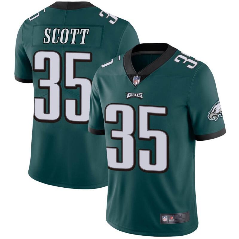 Philadelphia Eagles #35 Boston Scott Green Vapor Untouchable Limited Stitched Jersey - Zenithce