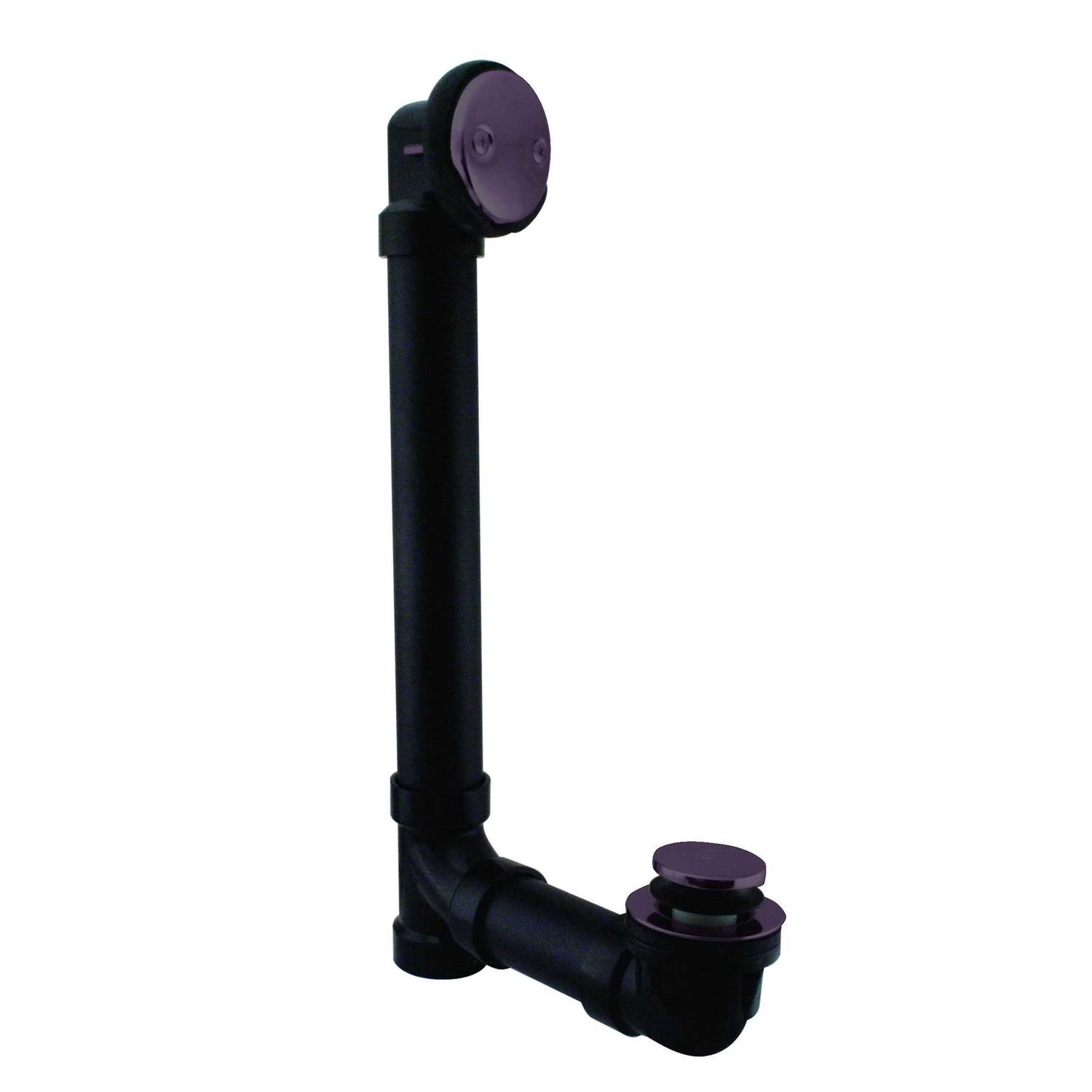 Westbrass Tip-Toe Sch 40 ABS Bath Waste with Two-Hole Elbow - Zenithce