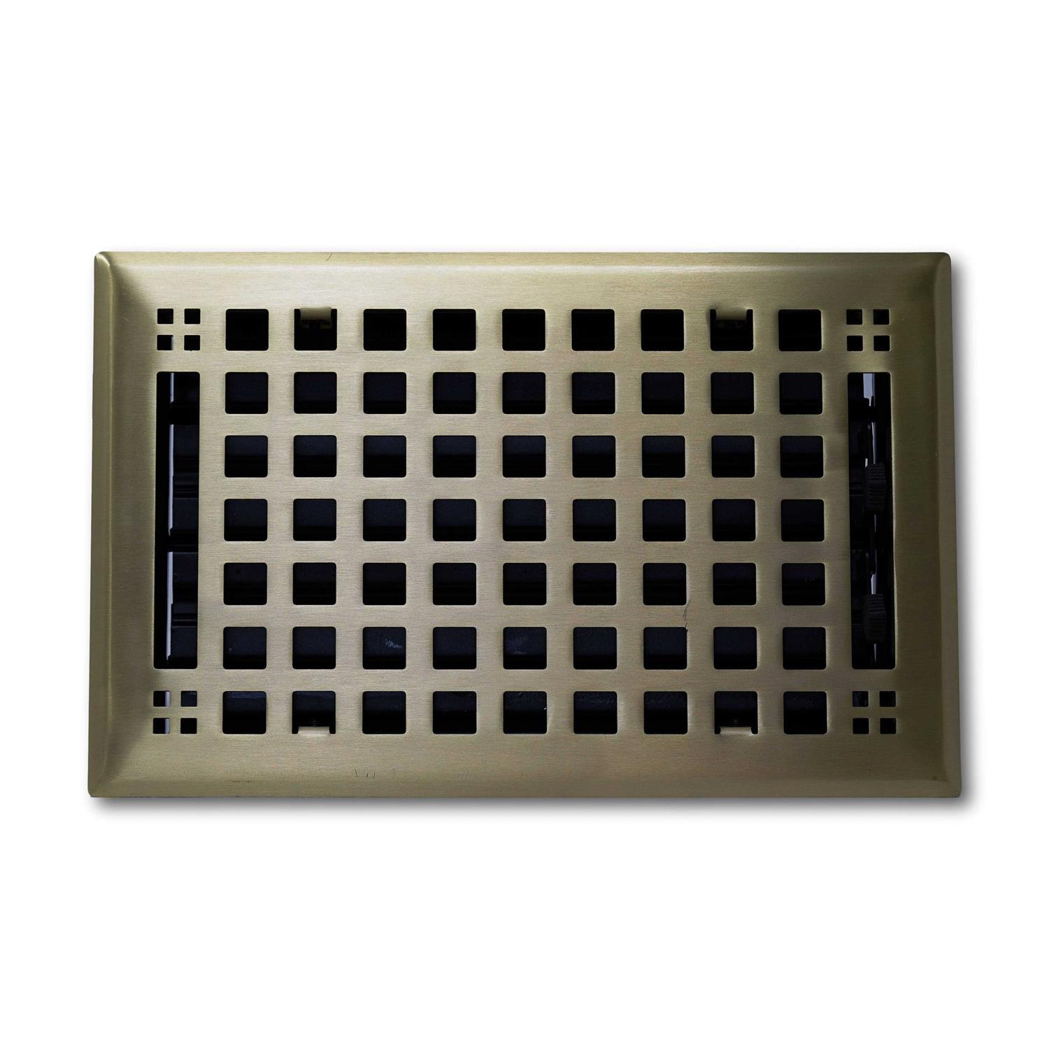 Madelyn Carter 8 x Cast Aluminum Contemporary Vent Cover - Zenithce