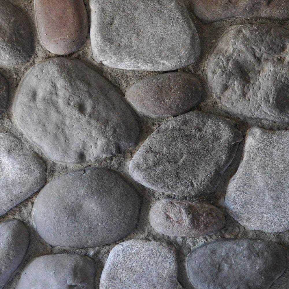 M-Rock Traditional 6 in. x 6 in. Rapidan River Stone Concrete Stone Veneer - Zenithce