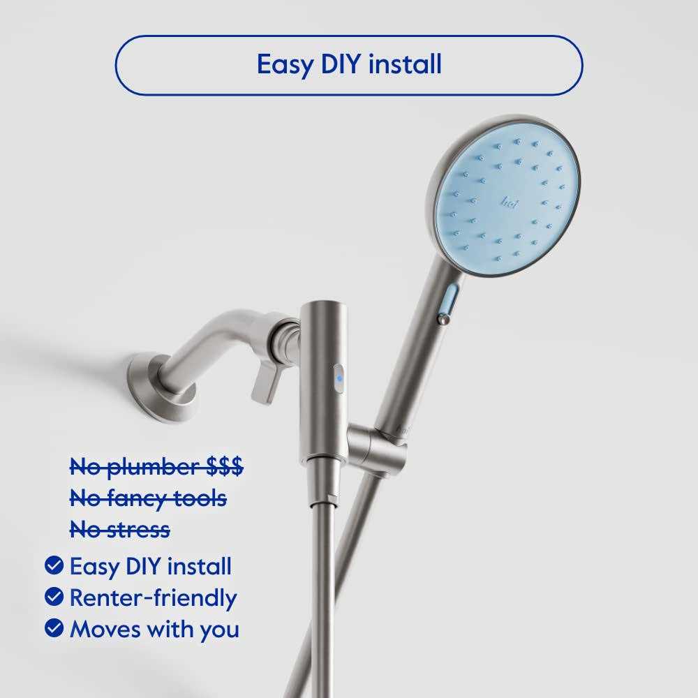 Hai Smart 2-Spray Wall Mount Handheld Shower Head Gpm - Zenithce