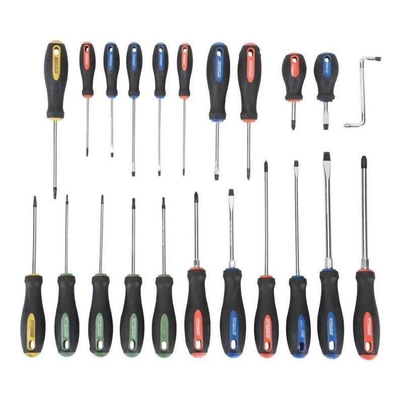 Pittsburgh 22 in. Long Reach Screwdriver Set - Zenithce