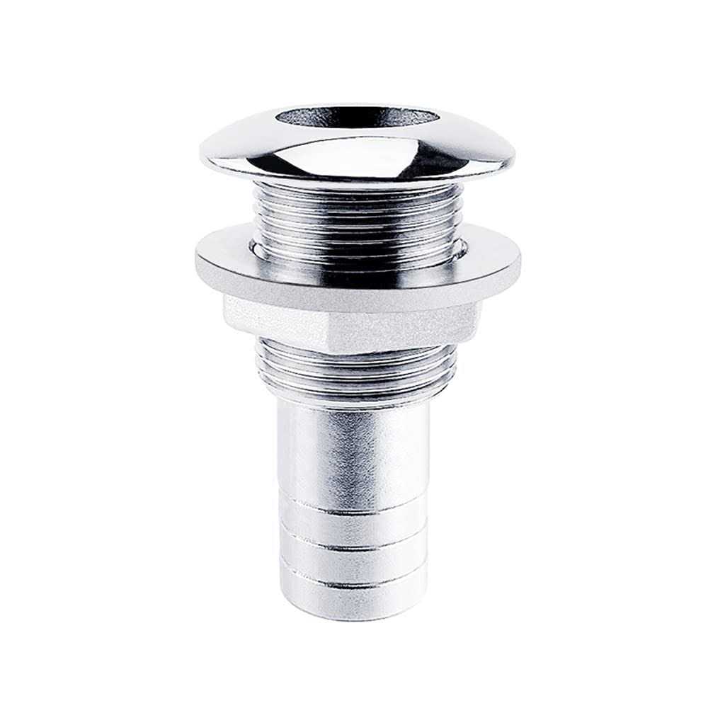 EEYAD 316 Stainless Steel Boat Thru-Hull Fitting Drain D. Hose - Zenithce