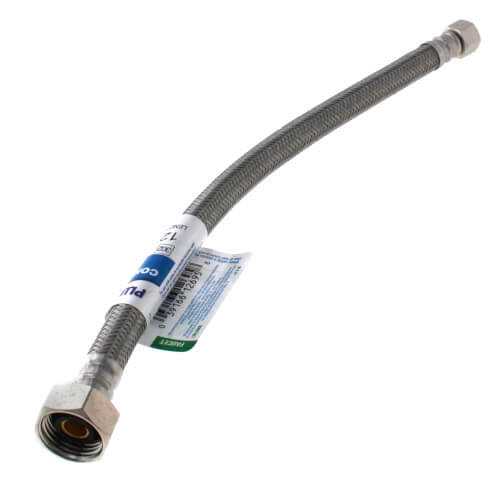 Plumbshop Compression Dishwasher Water Connector 3/8 Inch x 3/8 Inch PLS1-12DW-F - Zenithce