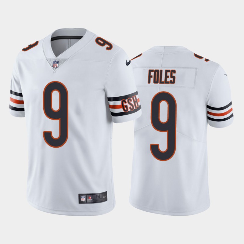 Chicago Bears #9 Nick Foles White Vapor Untouchable Limited Stitched Jersey - Zenithce