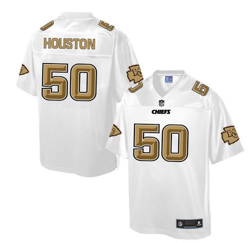 Chiefs #50 Justin Houston White Pro Line Fashion Game Nike Jersey - Zenithce
