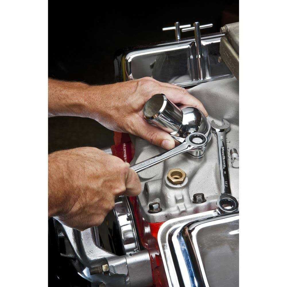GearWrench Reversible Ratcheting Combination Wrench 19mm 9619N - Zenithce