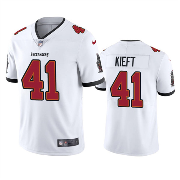 Tampa Bay Buccaneers #41 Ko Kieft White Vapor Untouchable Limited Stitched Jersey - Zenithce
