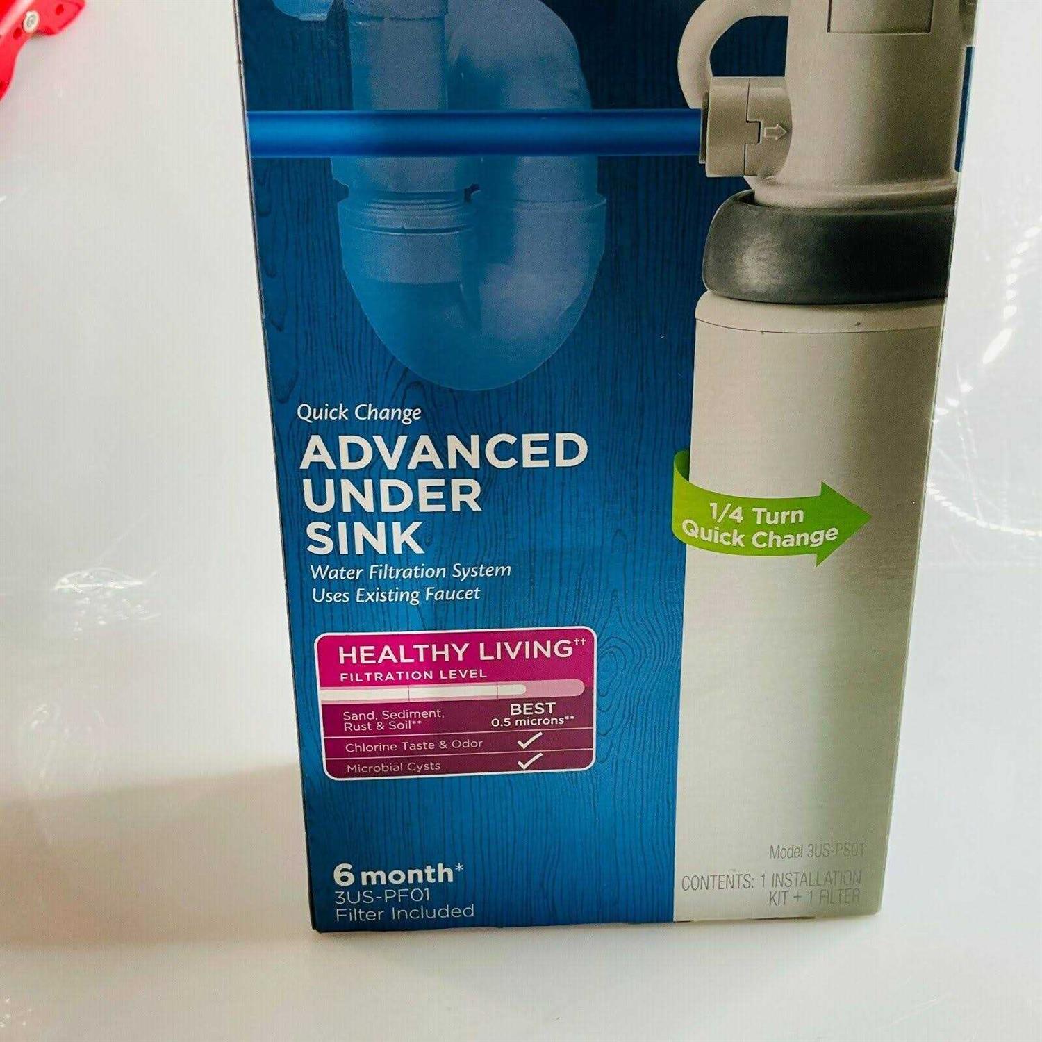 Filtrete Under Sink Replacement Water Filter 3US-AF01 - Zenithce