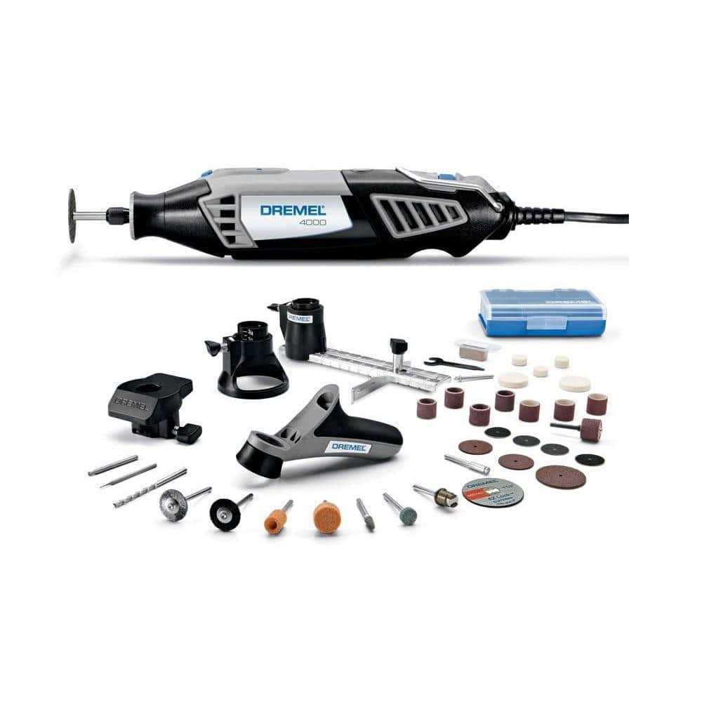 Dremel 4000 Series 1.6 Amp Variable Speed Corded Rotary Tool Kit Rotary Accessory - Zenithce