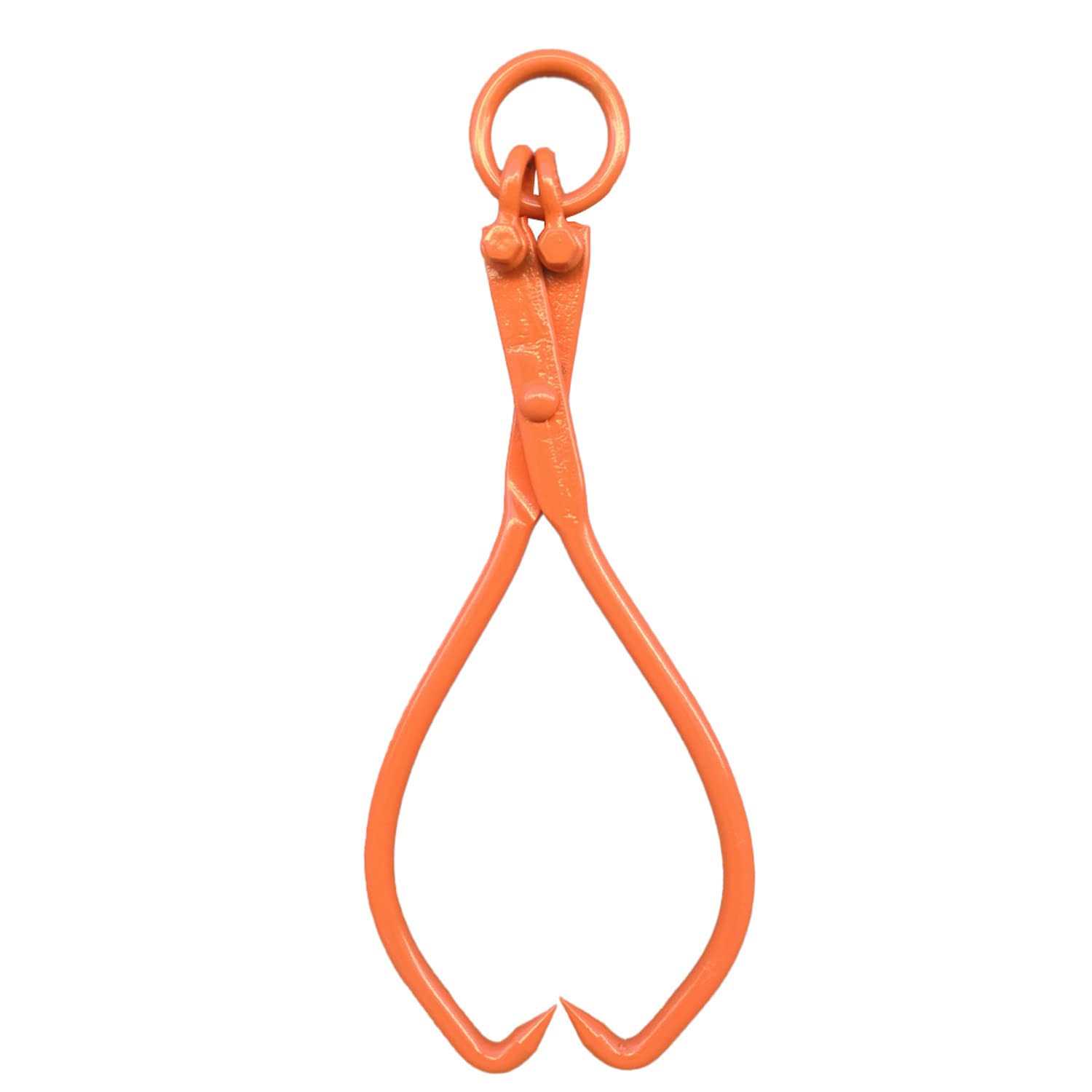 Oaolowf Skidding Tongs Log Lifting/swivel Dragging Steel Tongs Log Lifting - Zenithce