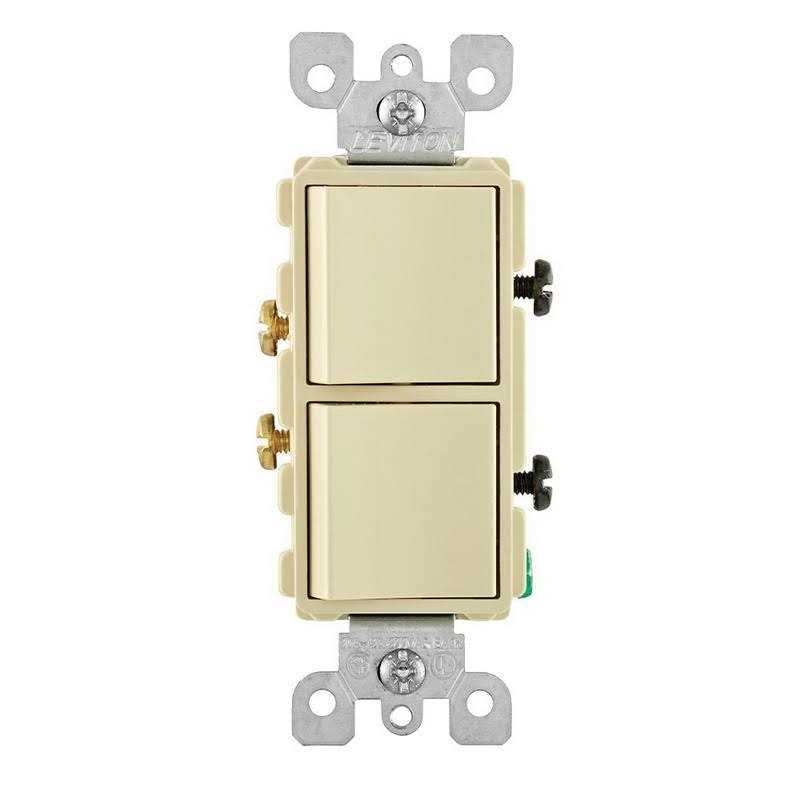 Leviton 5627 Single-Pole Decora Combination Switch - Zenithce