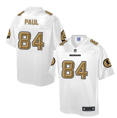 Redskins #84 Niles Paul White Pro Line Fashion Game Nike Jersey - Zenithce