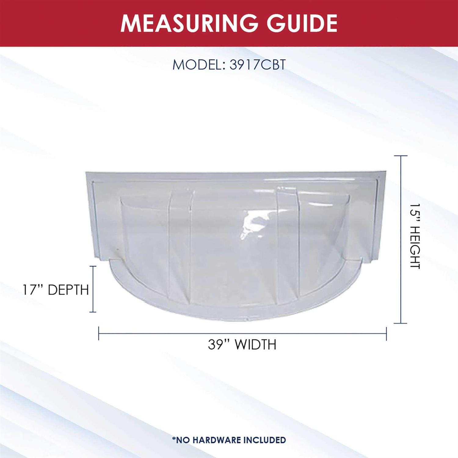 Shape Products 39 in. W x 16 in. D x 2-1/2 in. H Economy Round Flat Window Well Cover 3716CMT - Zenithce
