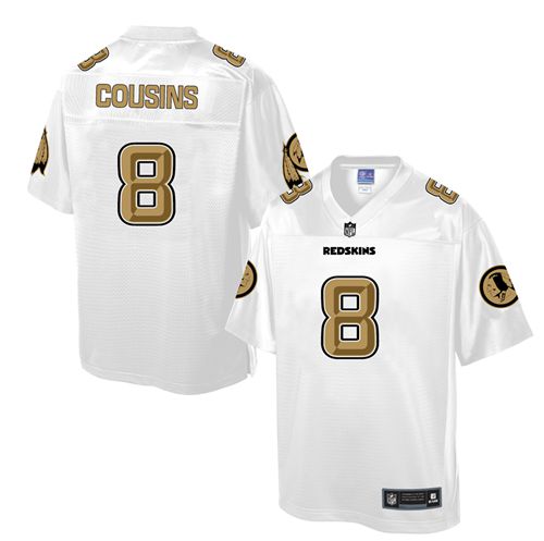 Redskins #8 Kirk Cousins White Pro Line Fashion Game Nike Jersey - Zenithce