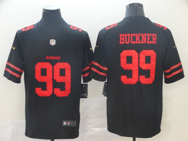 San Francisco 49ers #99 DeForest Buckner Black Vapor Untouchable Limited Stitched Jersey - Zenithce