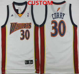 Golden state warriors Custom rookie white swingman jersey - Zenithce