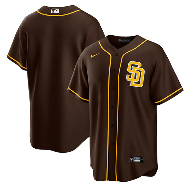 San Diego Padres Brown Cool Base Stitched Jersey - Zenithce