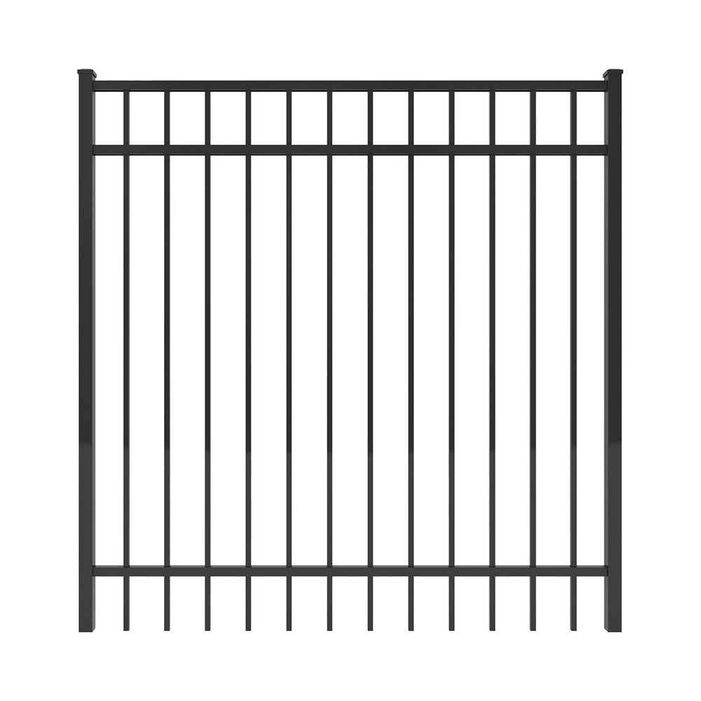 FORGERIGHT Deco Grid Black Steel Post - Zenithce