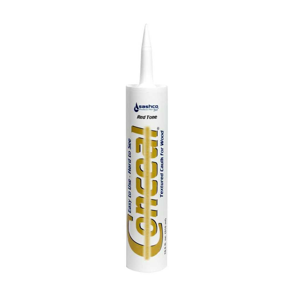 Sashco 10.5 oz Conceal Textured Caulk - Zenithce