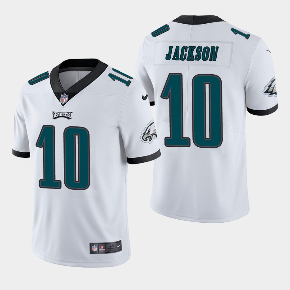 Eagles #10 DeSean Jackson White Vapor Untouchable Limited Stitched Jersey - Zenithce