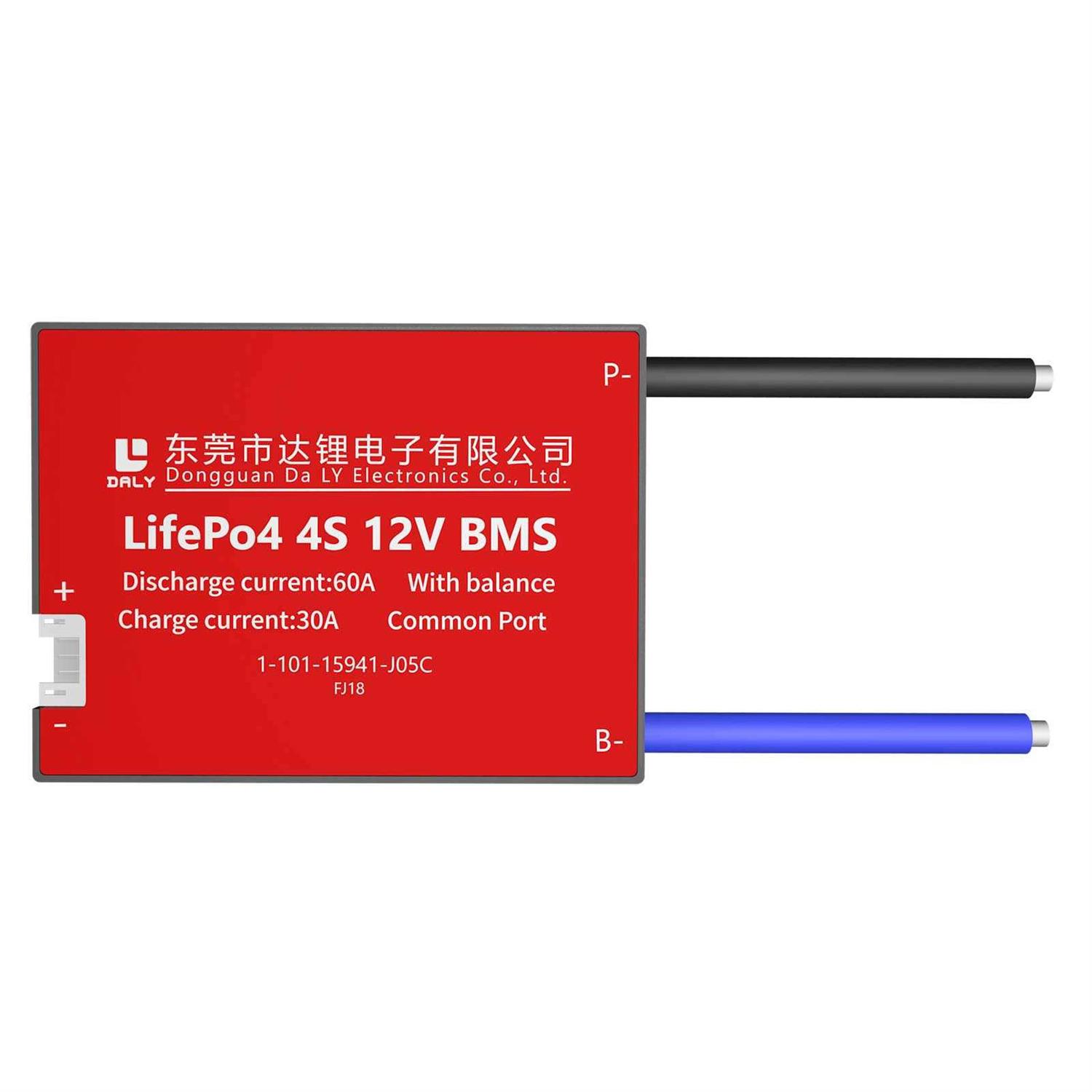 DALY BMS 4S 12V LiFePO4 Battery Protection Module PCB Protection Board with Balance Leads BMS for 18650 Battery Pack 12V - Zenithce