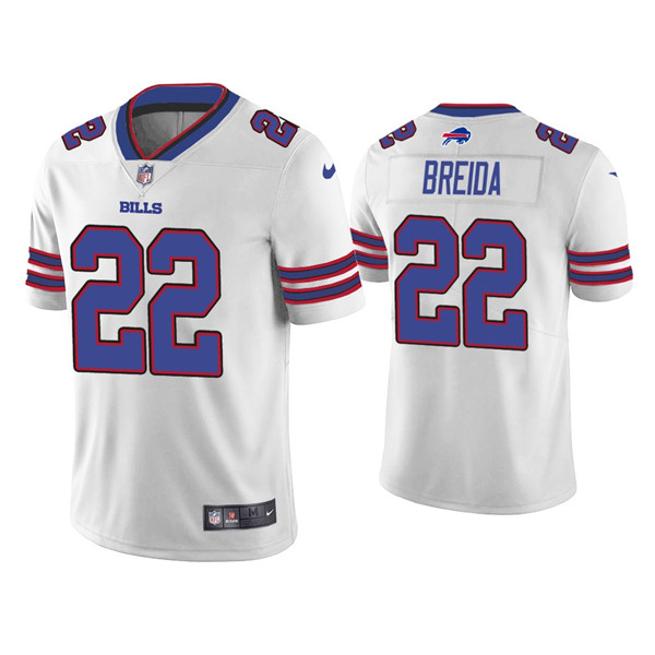 Buffalo Bills #22 Matt Breida White Vapor Untouchable Limited Stitched Jersey - Zenithce