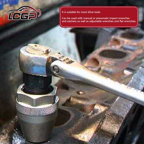 LCGP Damaged Bolt and Stud Extractor Tool, Grips and Removes 1/4-Inch to 1/2-Inch Studs - Zenithce
