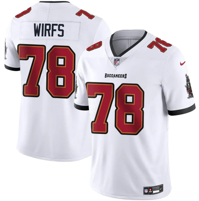 Tampa Bay Buccaneers #78 Tristan Wirfs White 2025 Vapor Untouchable Limited Stitched Jersey - Zenithce