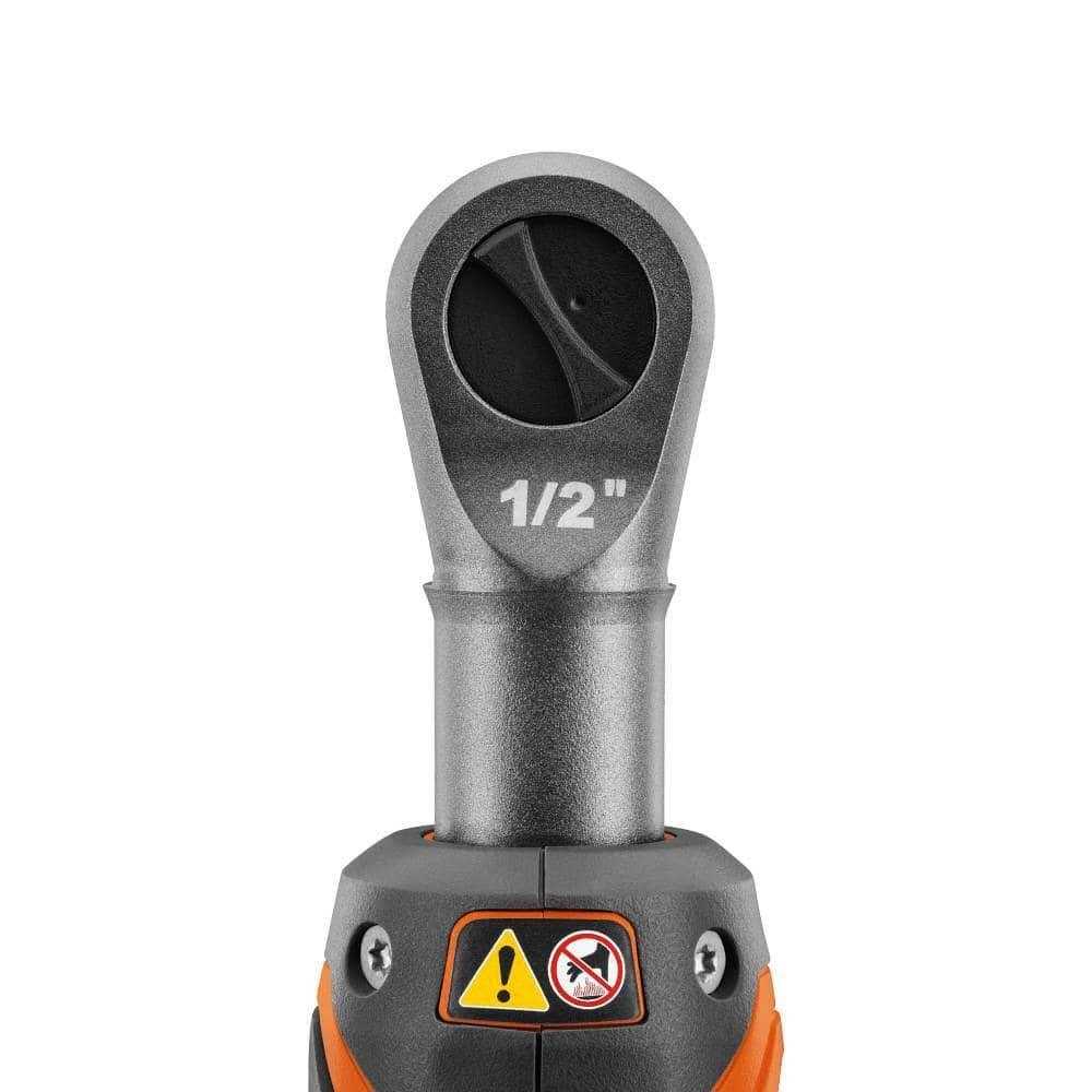 RIDGID 18V Brushless Cordless Ratchet 2.0 Ah Battery and Charger - Zenithce