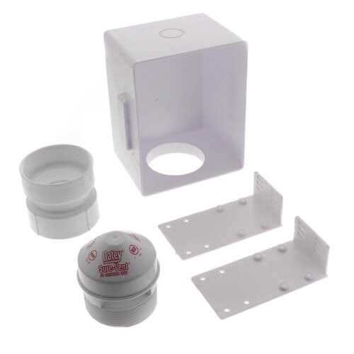 Oatey 39260 Sure Vent Air Admittance Valve Wall Box - Zenithce