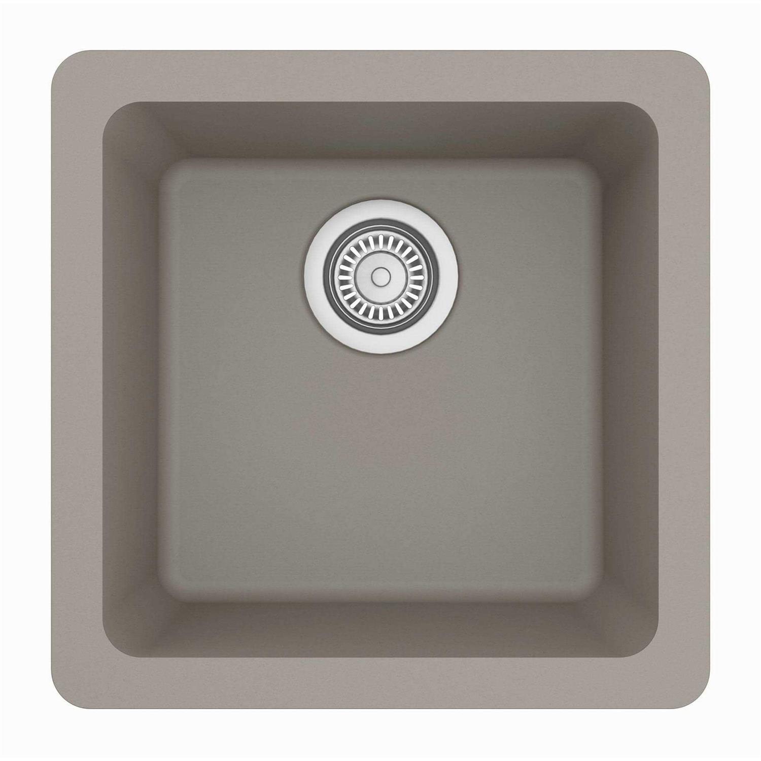 Karran Undermount Quartz Bar Single Bowl Sink QU-690 - Zenithce