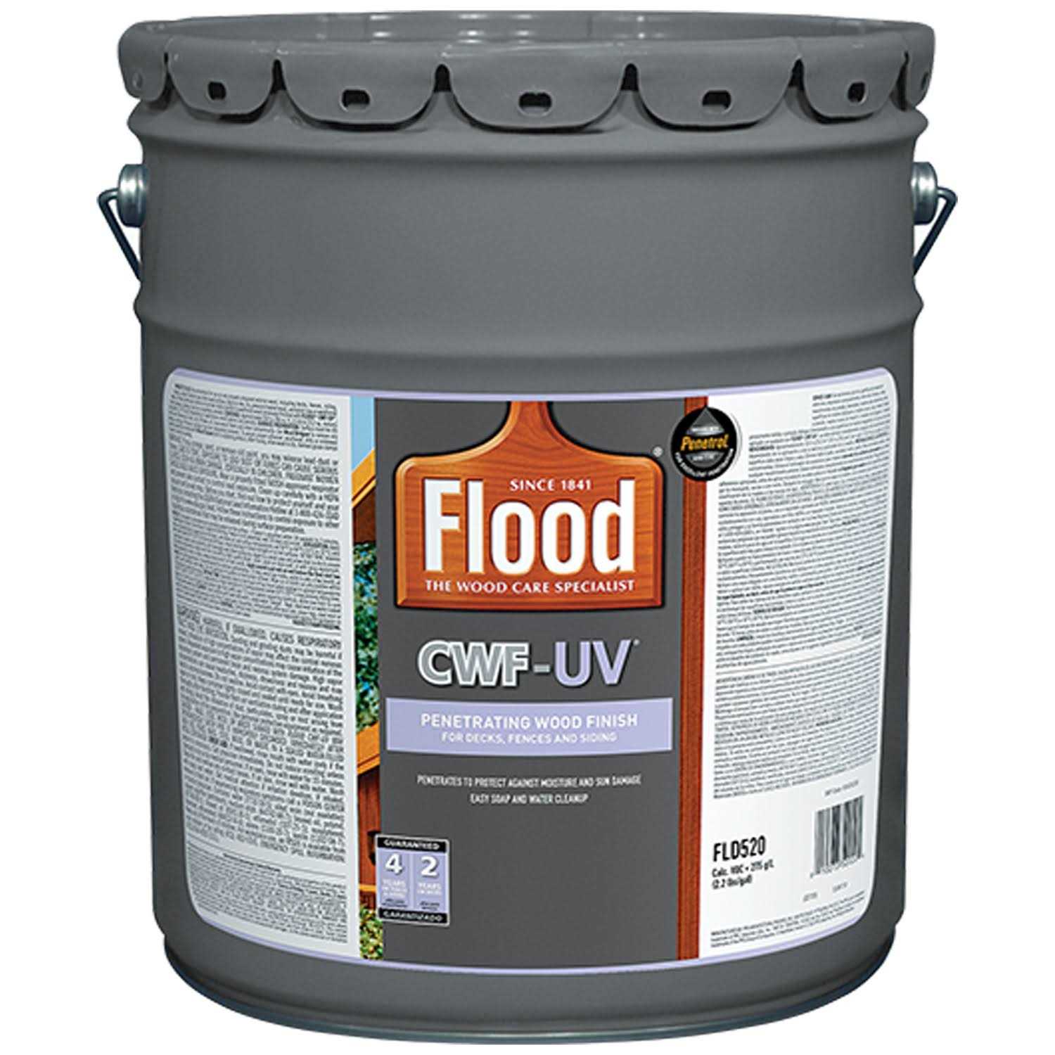 Flood Fld542-01 CWF-UV Clear Wood Finish - Zenithce